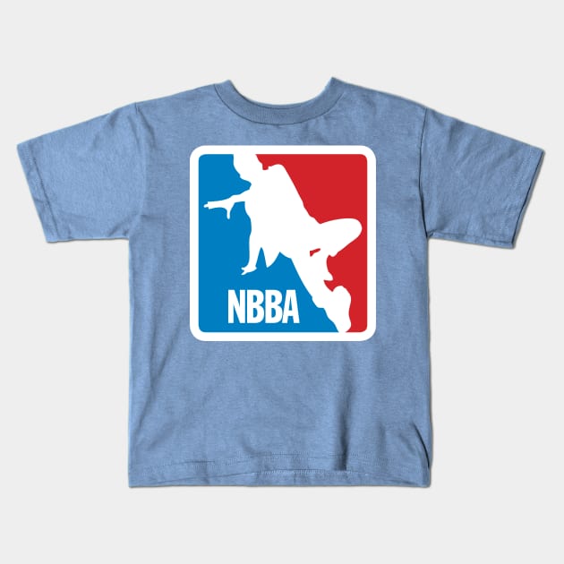National B-Boy Association (NBA style) Kids T-Shirt by Pop Fan Shop